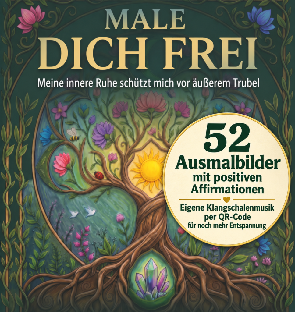 Male dich frei – Dein Malbuch für achtsame Momente